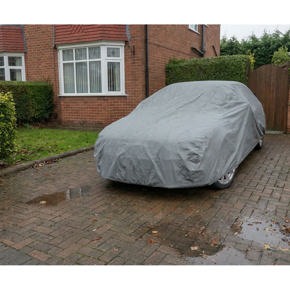 Sealey All-Seasons Car Cover 3-Layer - Large SCCL