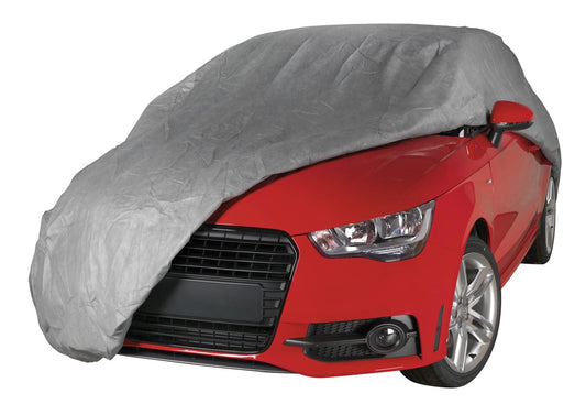 Sealey All-Seasons Car Cover 3-Layer - Medium SCCM