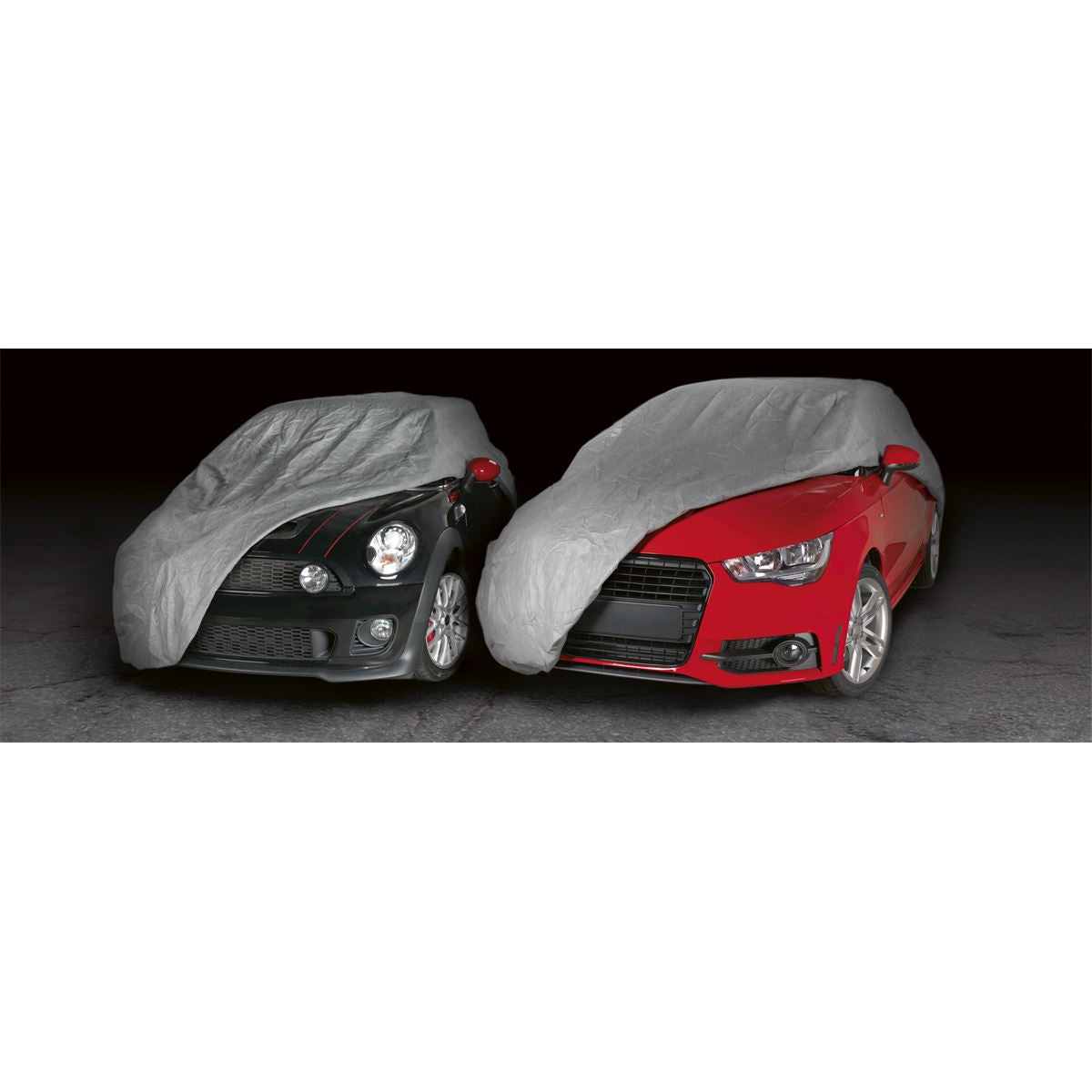 Sealey All Seasons Car Cover 3-Layer - Small SCCS