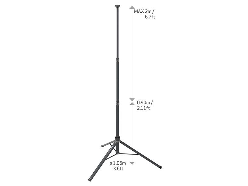 SCANGRIP Light Tripod Extendable From 0.9 to 2 Metres SCG035685