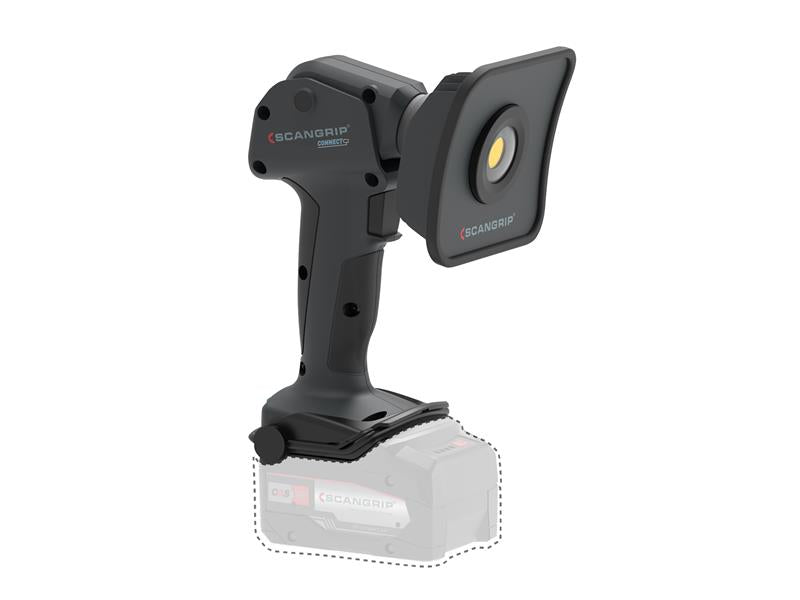 SCANGRIP MULTILIGHT FLOOD CONNECT Light 18V Bare Unit 1500 Lumen SCG035694C