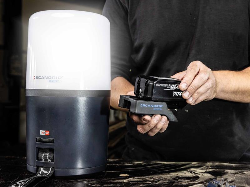 SCANGRIP AREA 6 CONNECT 360° Work Light 18V Bare Unit SCG036108C
