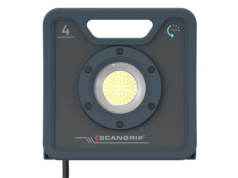 SCANGRIP NOVA 4 Work Light 4000 Lumens LED Floodlight AC 100-240V SCG036202UK