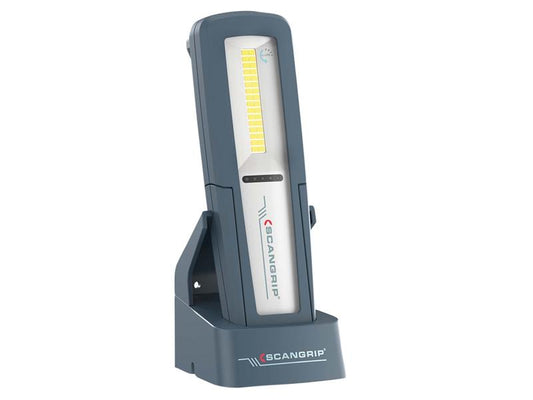 SCANGRIP UNIFORM Rechargeable Work Light with Charging Base 200 lumen SCG036208