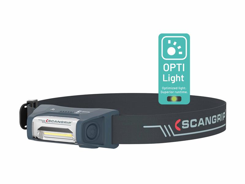 SCANGRIP I-VIEW Rechargeable Headlamp with Sensor 400 lumens SCG036212