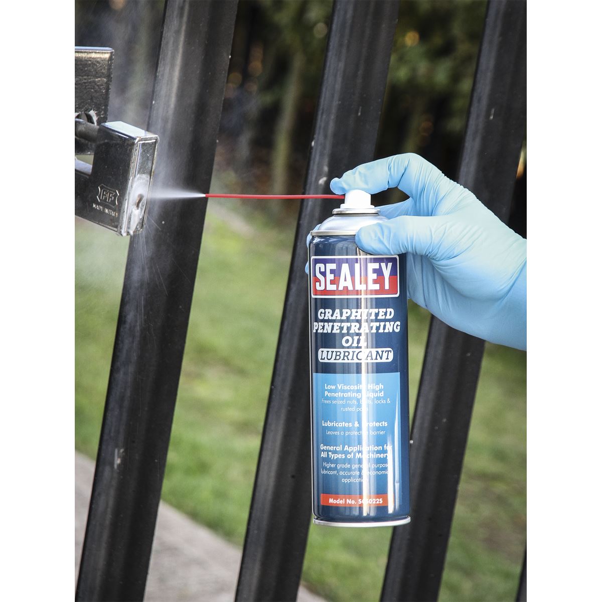 Sealey Graphited Penetrating Oil Lubricant 500ml SCS022S