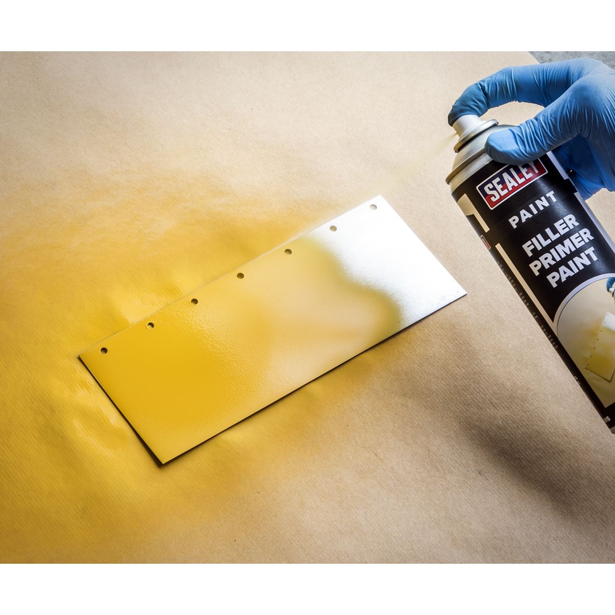 Sealey Filler Primer Paint 500ml - Pack of 6 SCS061