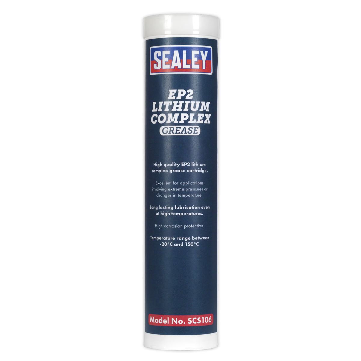 Sealey EP2 Lithium Complex Grease Cartridge 400g SCS106