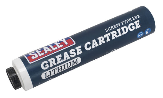 Sealey Screw-Type EP2 Lithium Grease Cartridge 400g SCS107