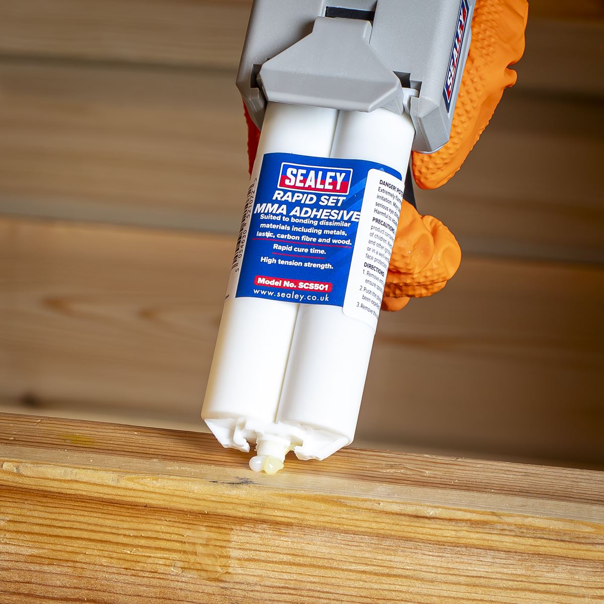 Sealey Rapid Set MMA Adhesive 50ml For Dissimilar Materials Rapid Cure SCS501