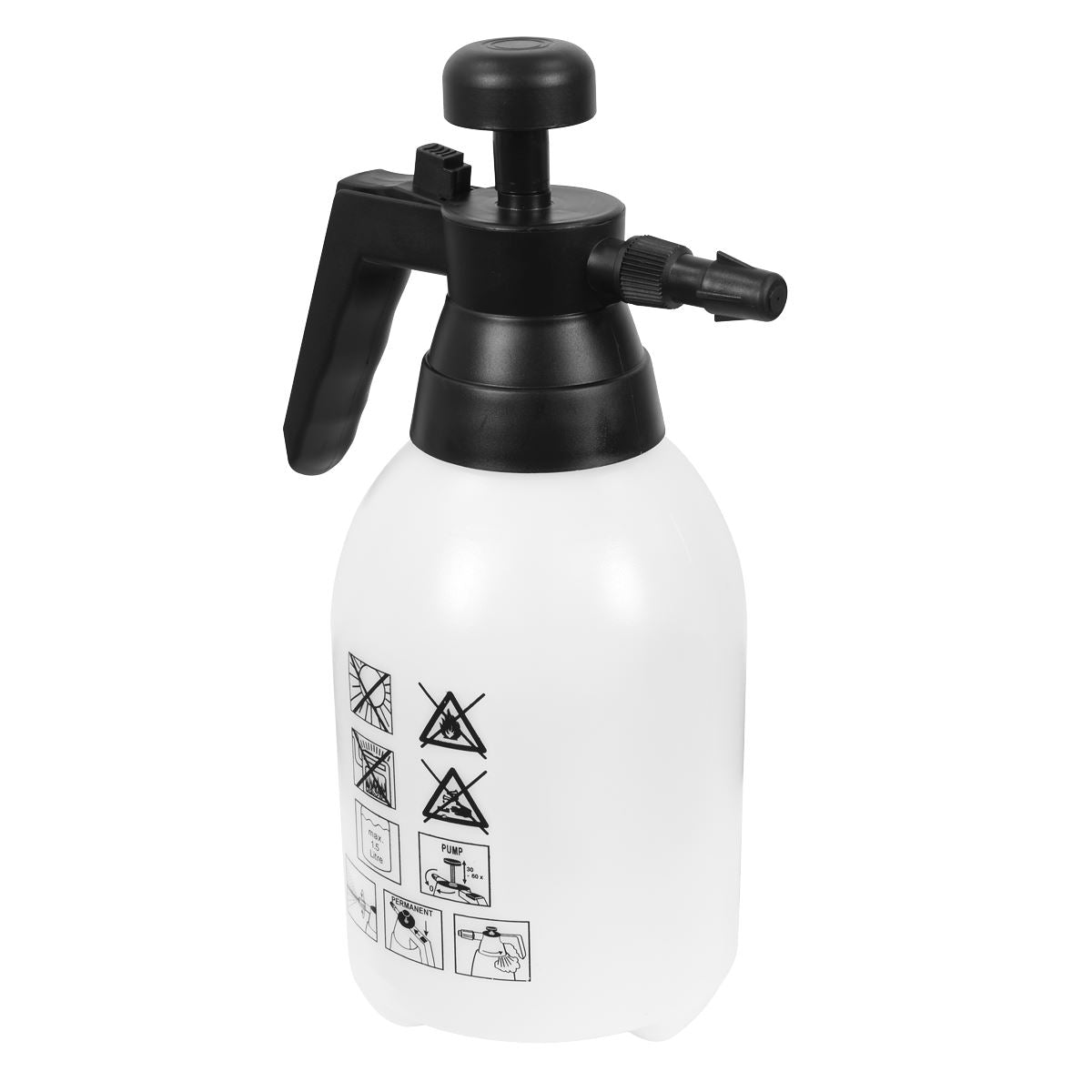 Sealey Pressure Sprayer with Viton Seals 1.5L For Garden Or Garage SCSG03