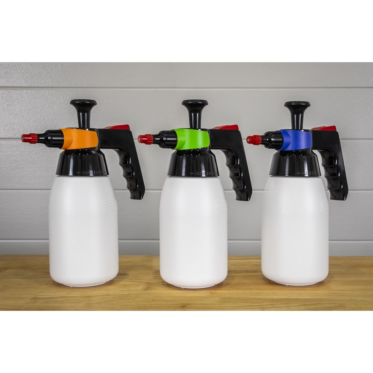 Sealey Pressure Sprayer Colour-Coded Caps 5pc SCSGC