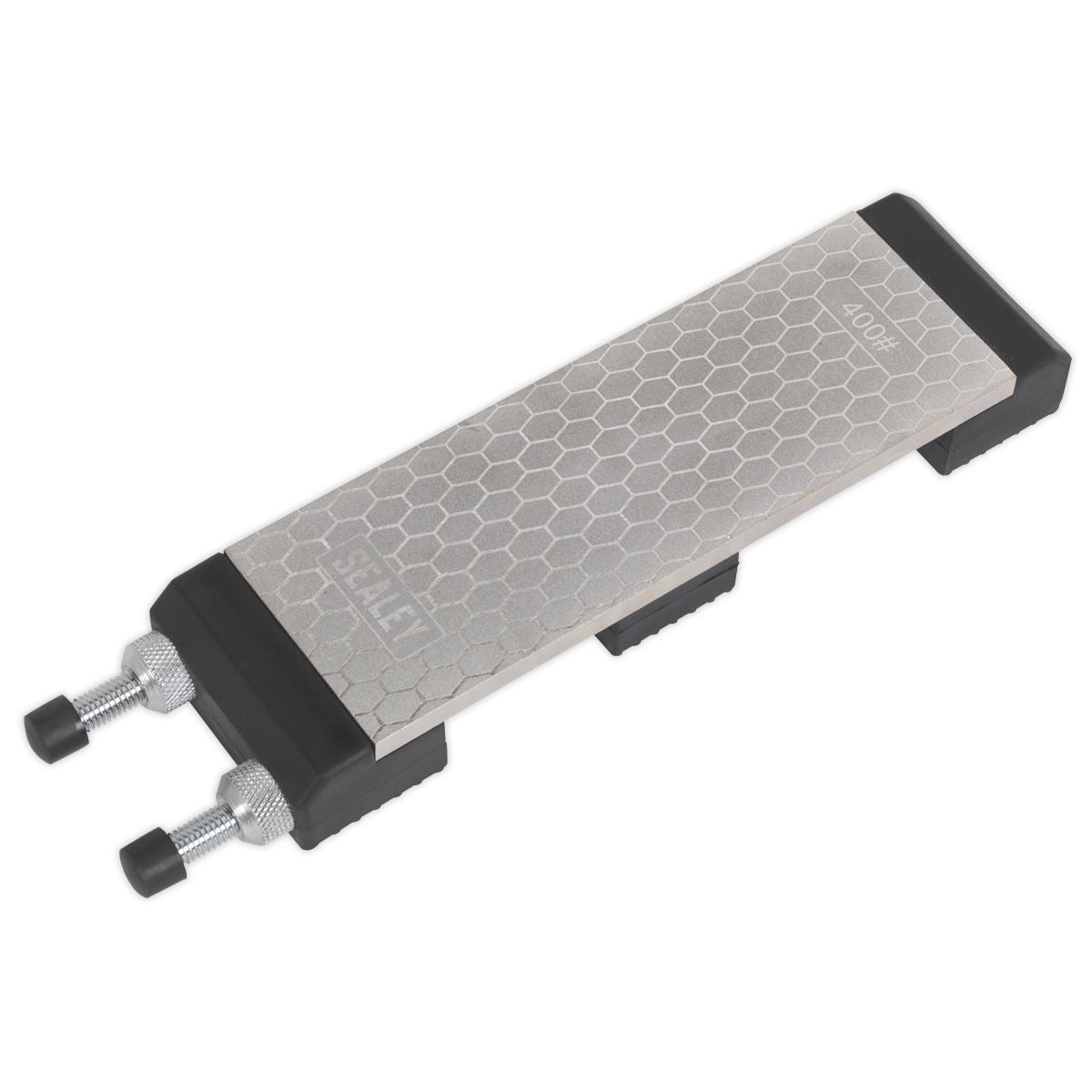Sealey Combination Diamond Sharpening Whetstone with Adjustable Stone Holder SCSS1