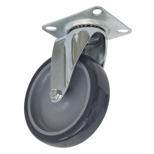 Sealey Castor Wheel Swivel Plate �100mm SCW2100SP