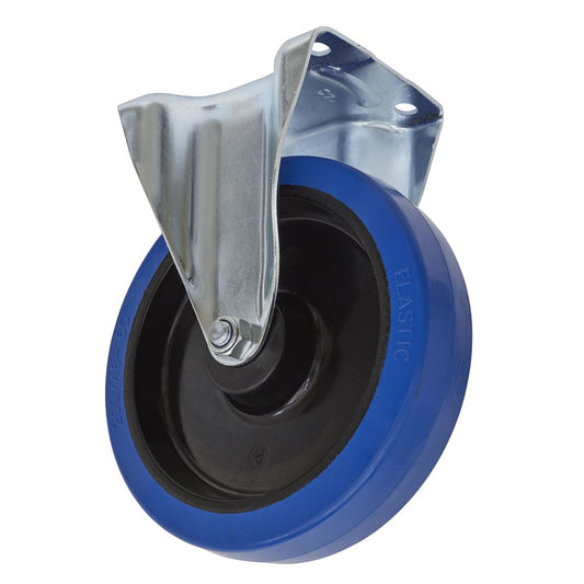 Sealey Castor Wheel Fixed Plate �200mm SCW3200FP