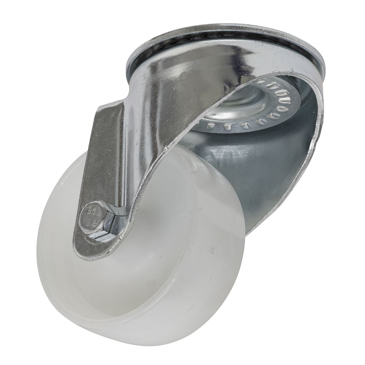 Sealey Castor Wheel Bolt Hole Swivel �80mm SCW480SB