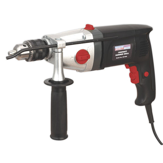 Sealey Hammer Drill �13mm 2 Mechanical/Variable Speed 1050W/230V SD1000