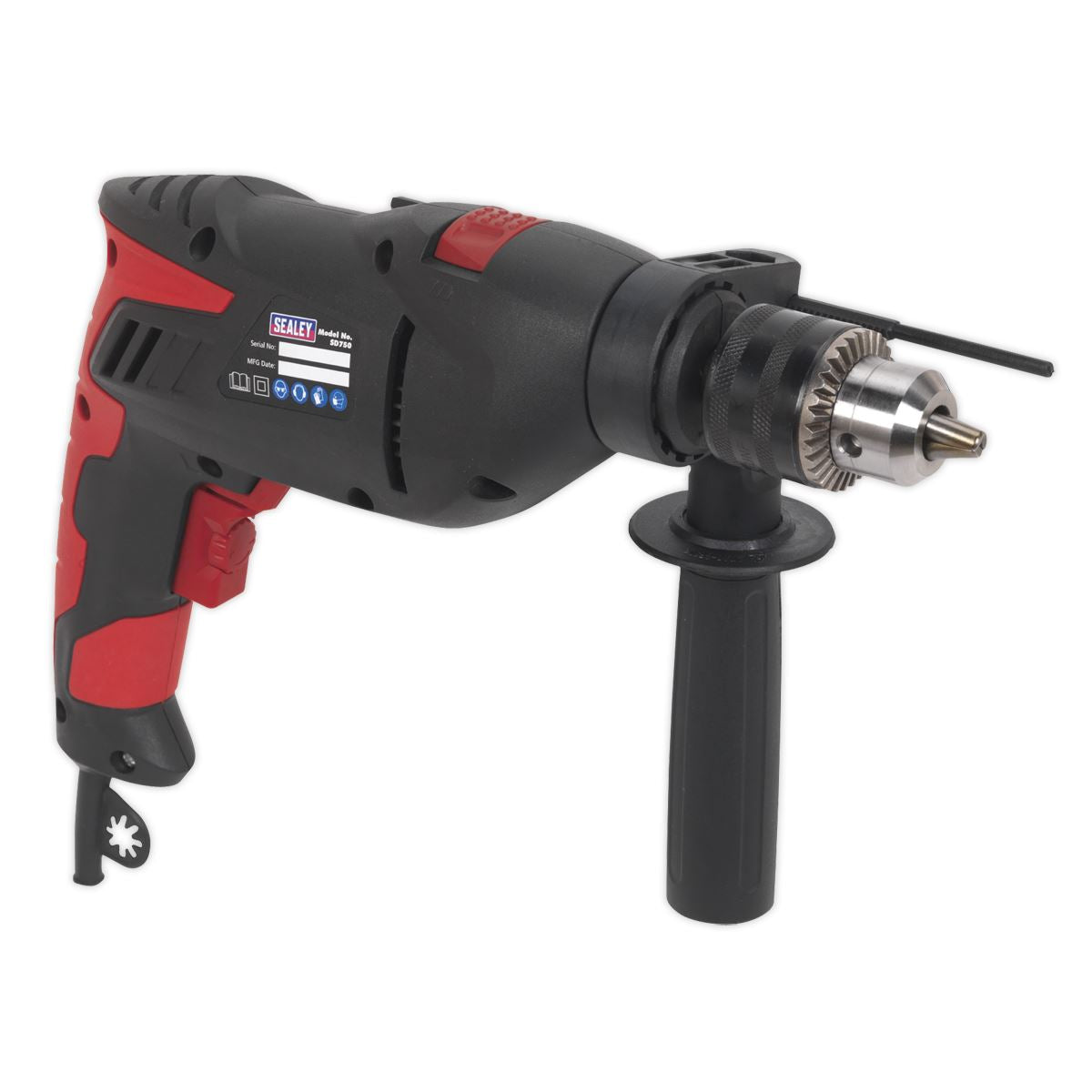 Sealey Hammer Drill �13mm Variable Speed with Reverse 750W/230V SD750