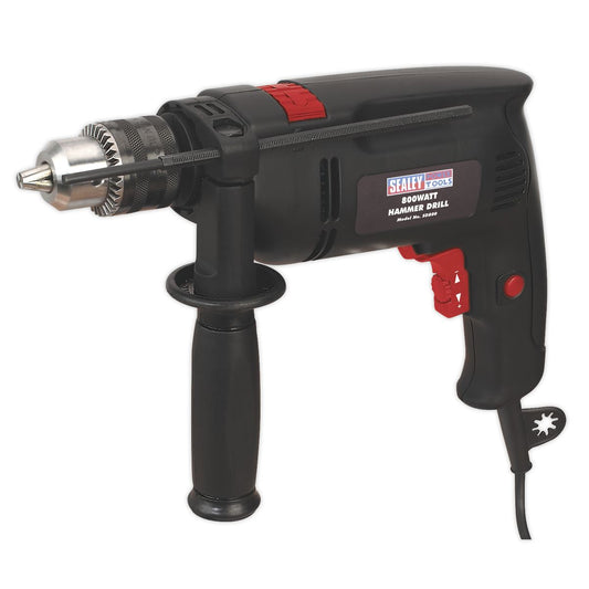 Sealey Hammer Drill �13mm Variable Speed with Reverse 850W/230V SD800