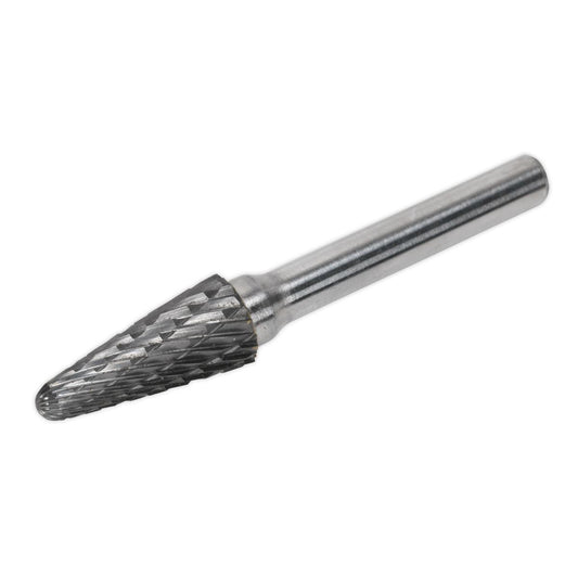 Sealey Tungsten Carbide Rotary Burr Conical Ball Nose 10mm SDB06