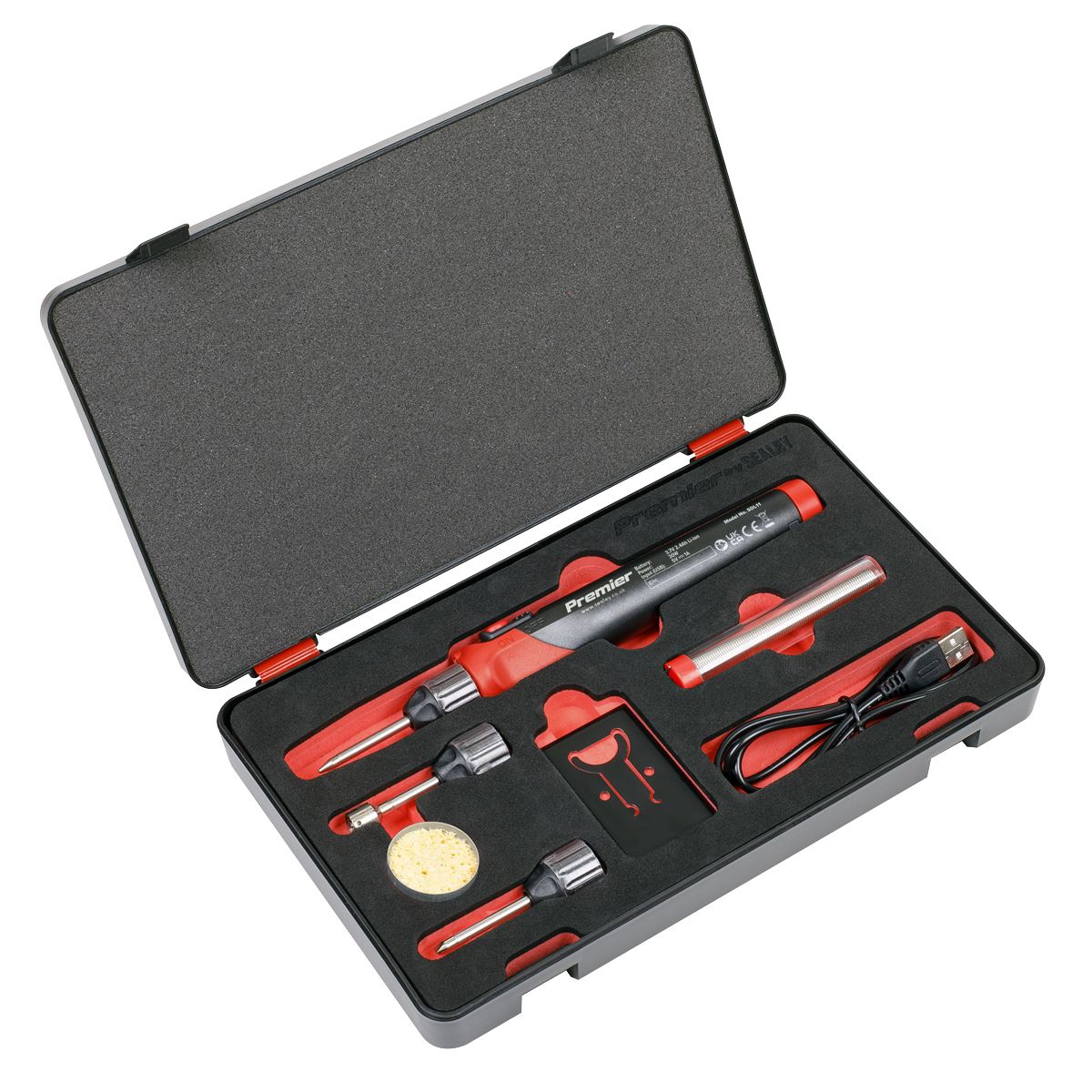 Sealey Rechargeable Soldering Iron Kit 30W SDL11