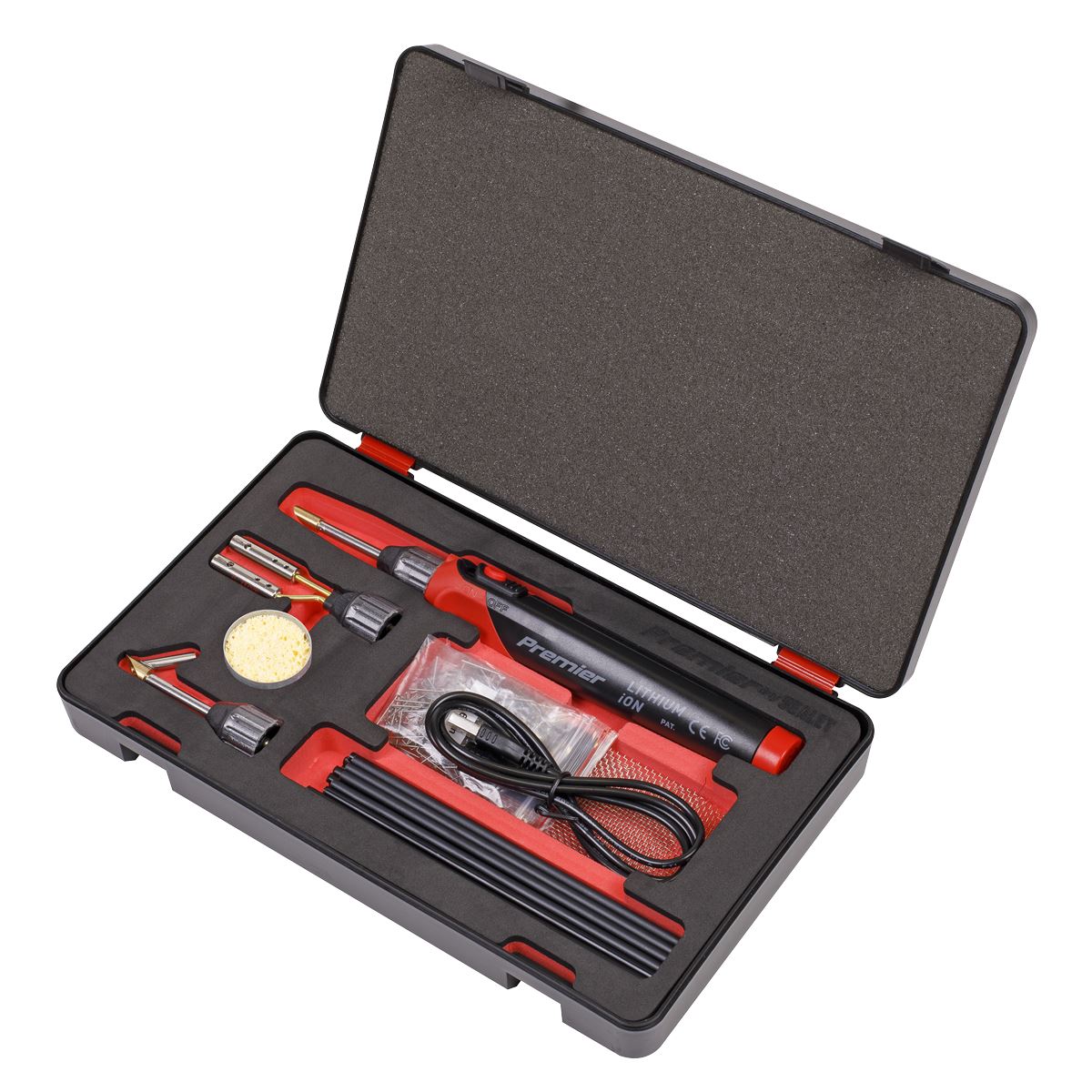 Sealey Lithium-ion Rechargeable Plastic Welding Repair Kit 30W SDL14
