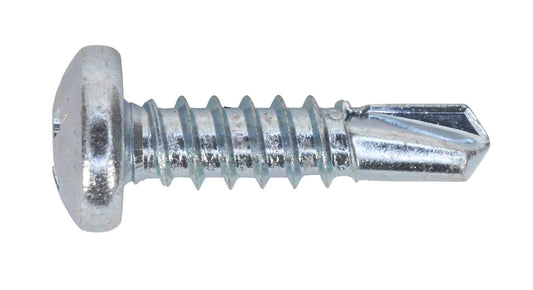 Sealey Self-Drilling Screw 4.8 x 19mm Pan Head Phillips Zinc Pack of 100 SDPH4819