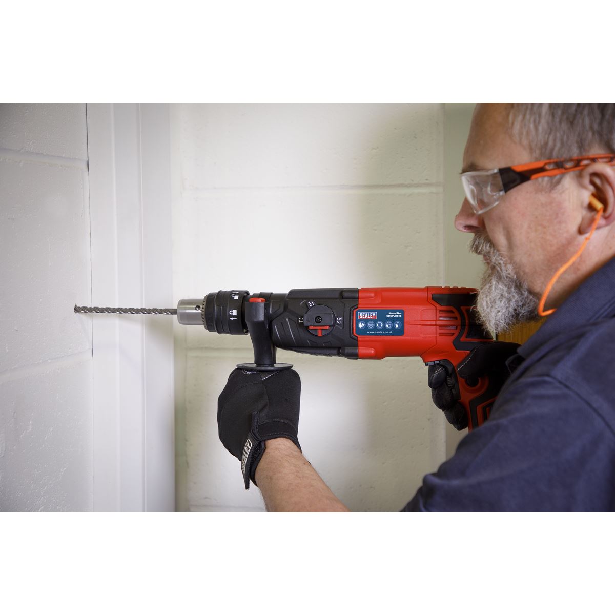 Sealey Rotary Hammer Drill SDS Plus �18mm 750W/230V SDSPLUS18