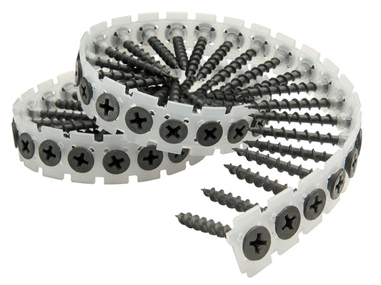 Senco DuraSpin® Collated Screws Drywall to Wood 3.9 x 50mm (Pack 1000) SEN39A50MP