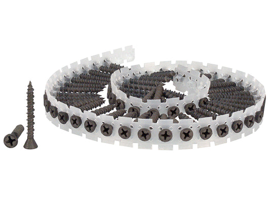 Senco DuraSpin® Collated Screws Fermacel Fibre Board to Wood 3.9 x 30mm (Pack 1000) SEN39J30MP