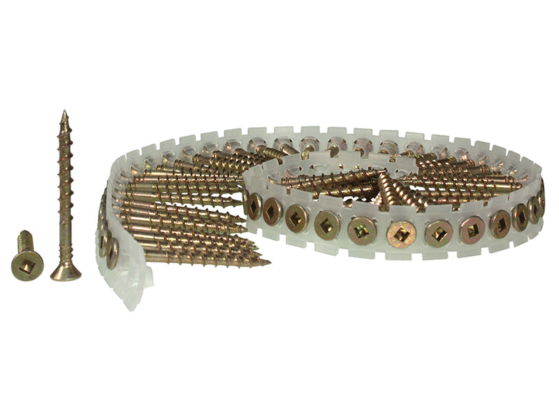 Senco DuraSpin® Collated Screws Flooring/Wood SQ2 4.2 x 50mm (Pack 1000) SEN42W50MY