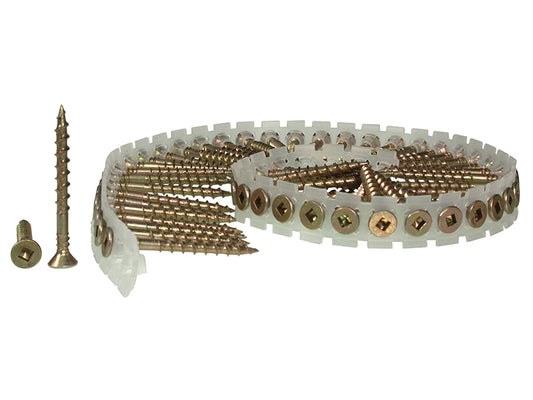 Senco DuraSpin® Collated Screws Flooring/Wood SQ2 4.2 x 50mm (Pack 1000) SEN42W50MY