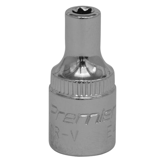 Sealey TRX-Star* Socket E4 1/4"Sq Drive SET001