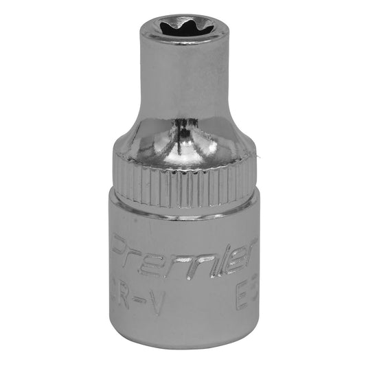 Sealey TRX-Star* Socket E5 1/4"Sq Drive SET002