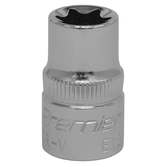 Sealey TRX-Star* Socket E12 3/8"Sq Drive SET008
