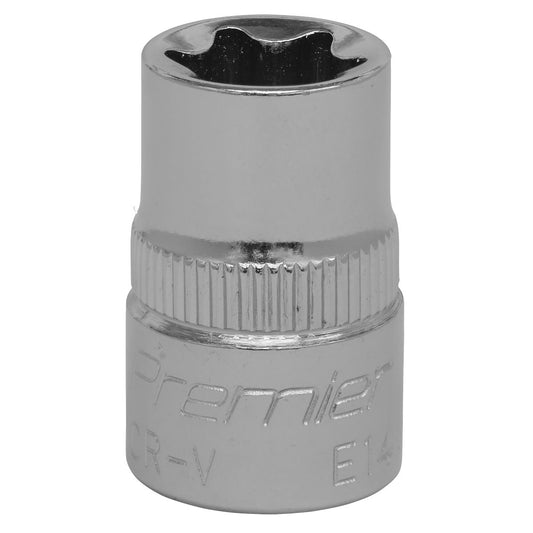 Sealey TRX-Star* Socket E14 3/8"Sq Drive SET009