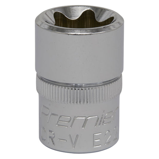 Sealey TRX-Star* Socket E22 1/2"Sq Drive SET013