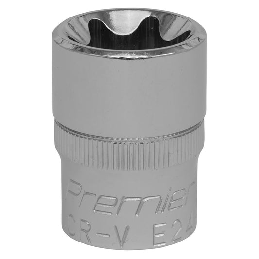 Sealey TRX-Star* Socket E24 1/2"Sq Drive SET014
