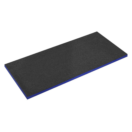 Sealey Easy Peel Shadow Foam&reg; Blue/Black 1200 x 550 x 30mm SF30B