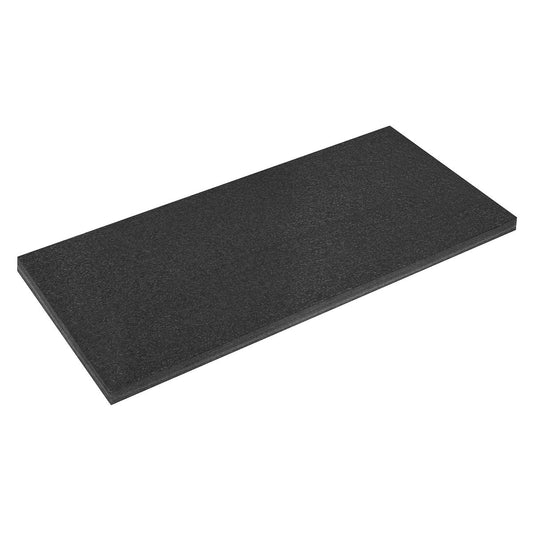 Sealey Easy Peel Shadow Foam&reg; Black/Black 1200 x 550 x 50mm SF50BK