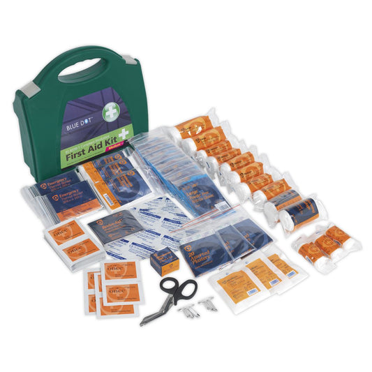 Sealey First Aid Kit Medium - BS 8599-1 Compliant SFA01M