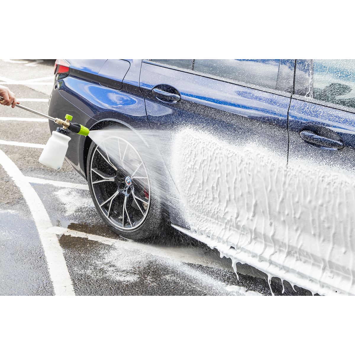 Sealey Snow Foam Gun For Pressure Washer Adjustable Quick Release SFG01