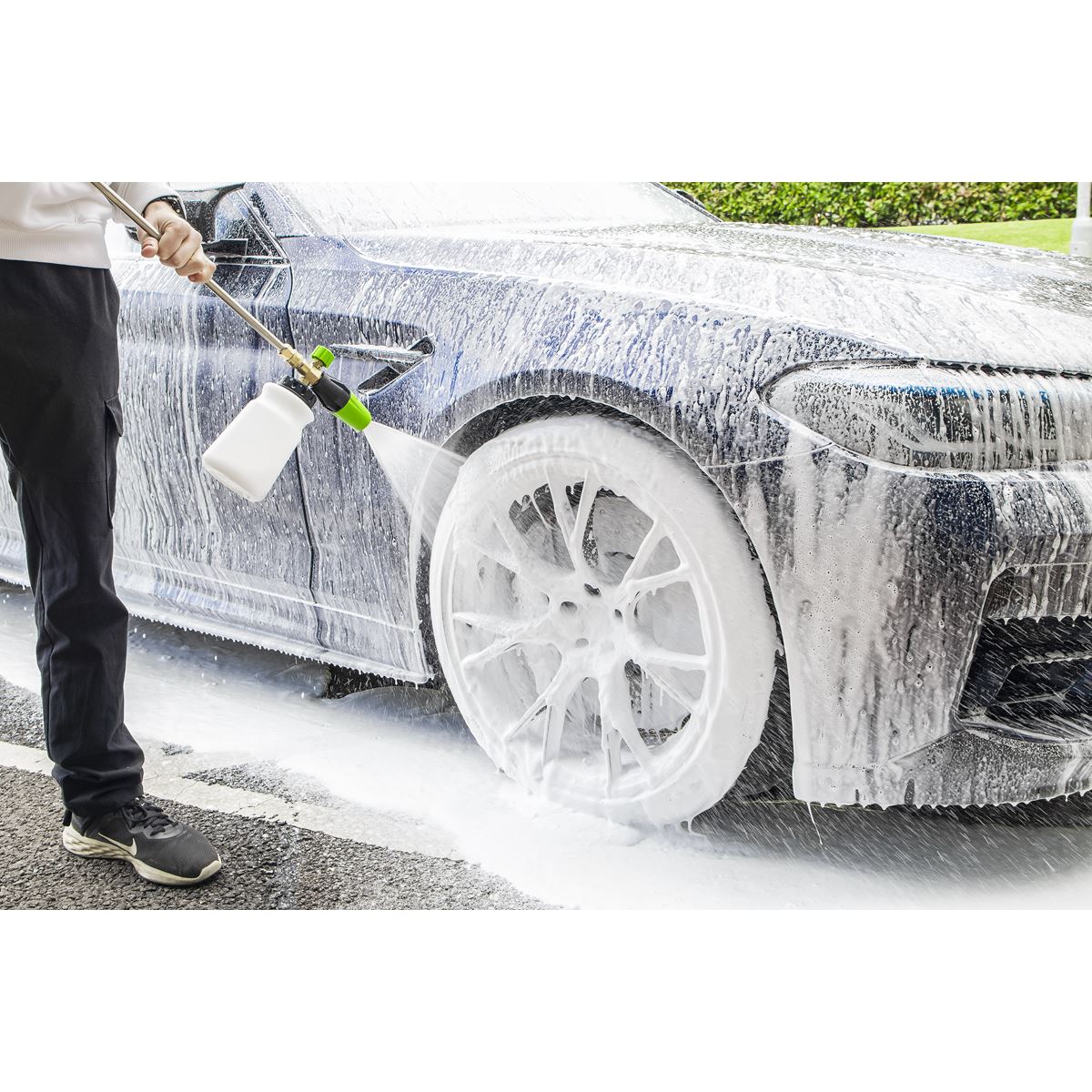 Sealey Snow Foam Gun For Pressure Washer Adjustable Quick Release SFG01