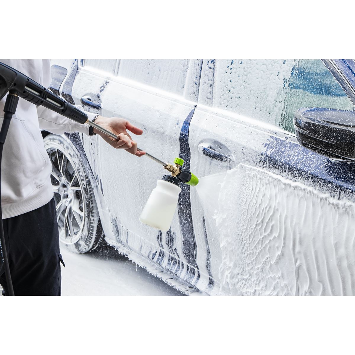 Sealey Snow Foam Gun For Pressure Washer Adjustable Quick Release SFG01