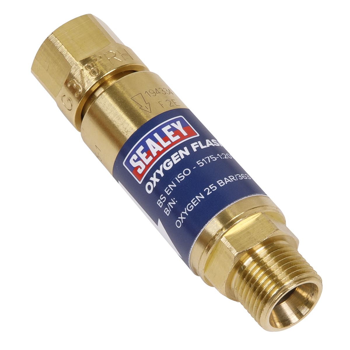 Sealey Flash Back Arrestor Oxygen SGA3/FBA