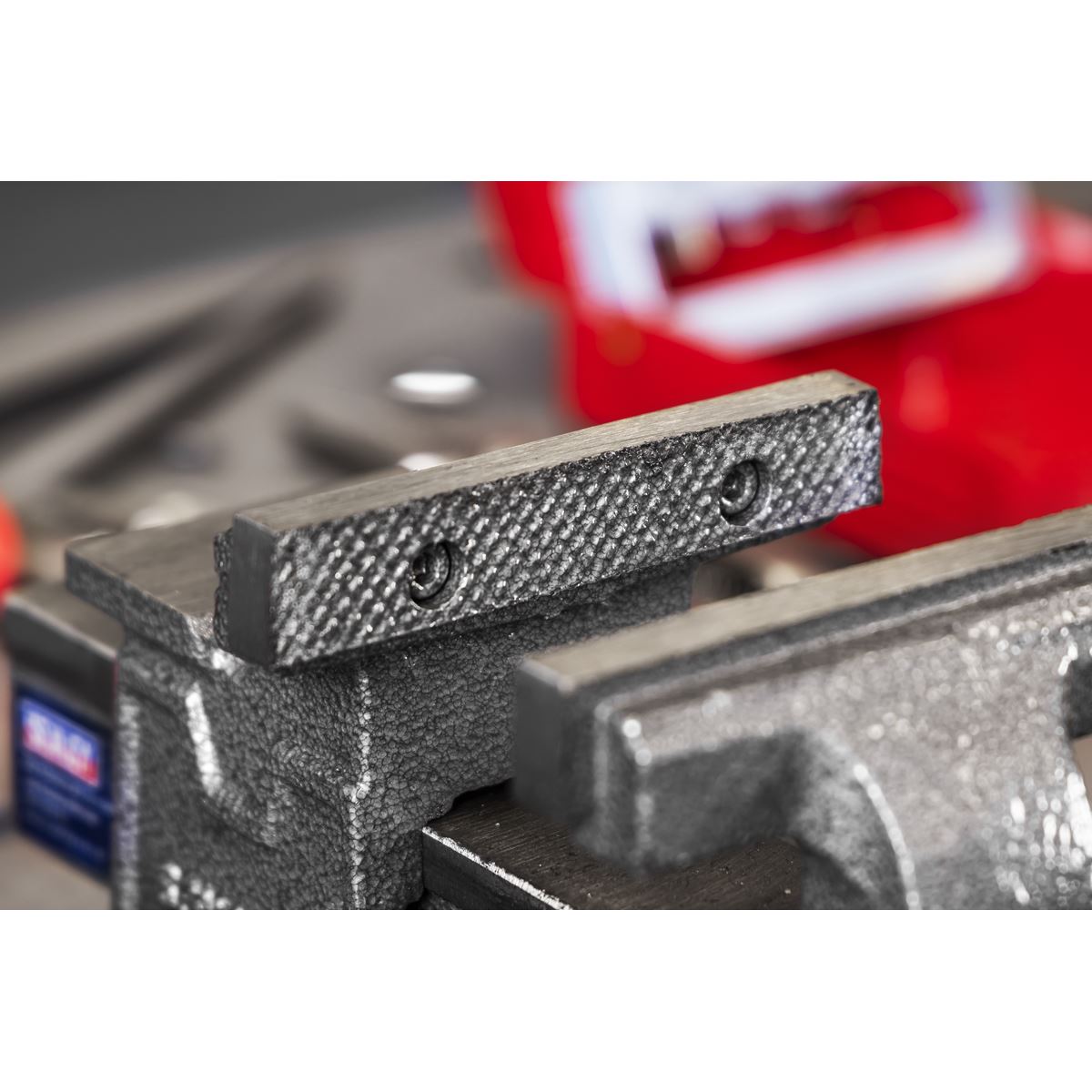 Sealey 100mm SG Iron Vice with Swivel Base SGV100L