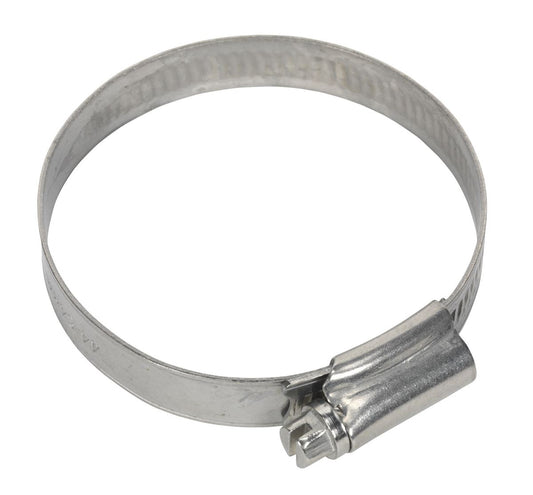 Sealey Hose Clip Stainless Steel �44-64mm Pack of 10 SHCSS2A
