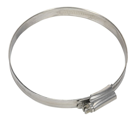 Sealey Hose Clip Stainless Steel �80-100mm Pack of 5 SHCSS4
