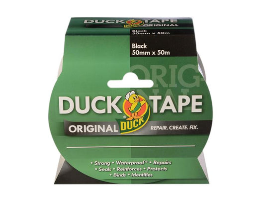 Shurtape Duck Tape® Original 50mm x 50m Black SHU211116