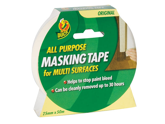 Shurtape Duck Tape® All-Purpose Masking Tape 25mm x 50m SHU232148